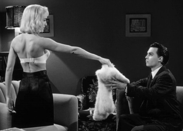 Johnny Depp and Sarah Jessica Parker in 'Ed Wood'