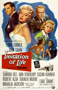 Poster for Douglas Sirk's 1959 classic, 'Imitation of Life'